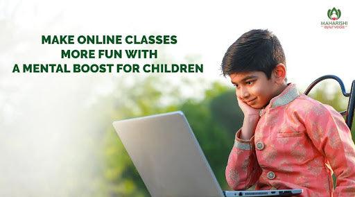 Make online classes more fun with a mental boost for children