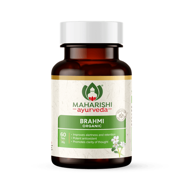 Brahmi Tablets- For memory and Stress Relief - Maharishi Ayurveda India