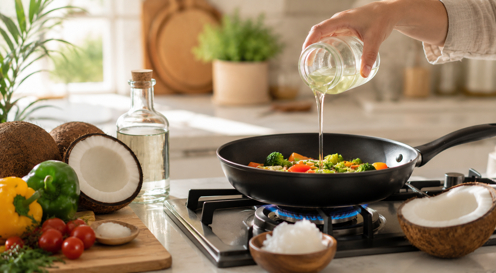 Can Virgin Coconut Oil Be Used for Cooking?