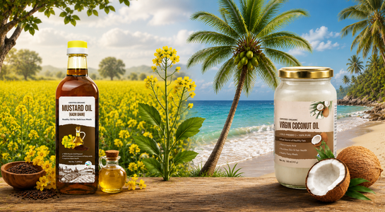 Mustard Oil vs Coconut Oil: Which Should You Use?