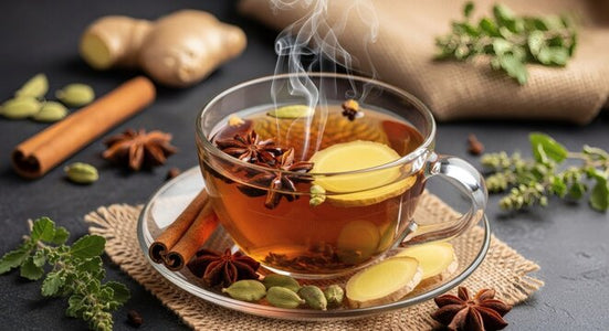 Detox In a Cup: Tulsi Tea Benefits include digestive ease & stress relief