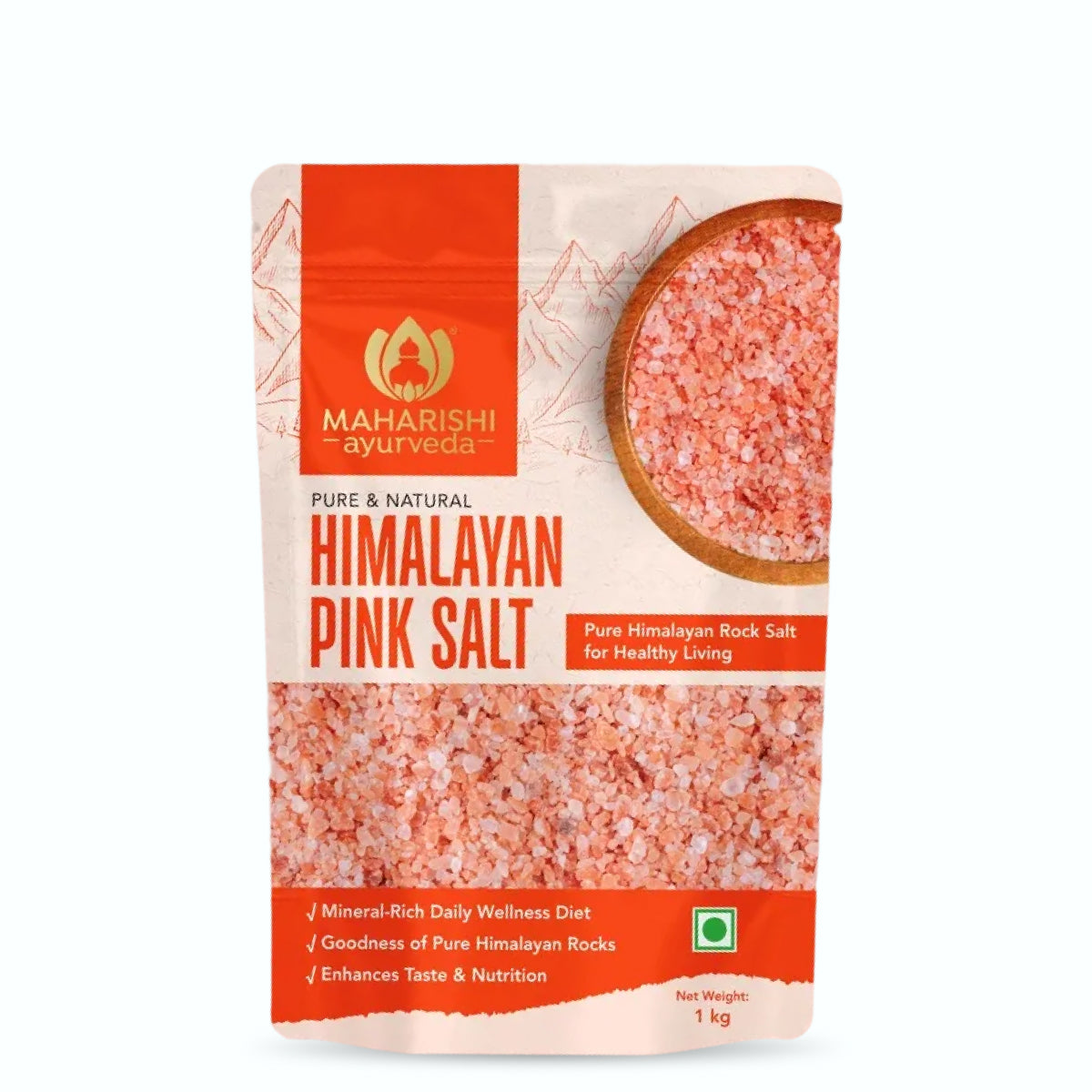 Maharishi Pure Himalayan Salt | Supports Digestion Naturally