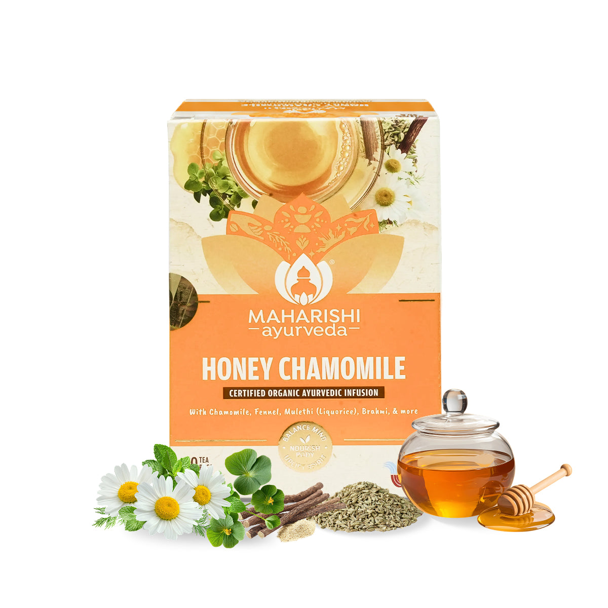 Honey Chamomile Tea | Restorative Sleep & Relaxation Blend