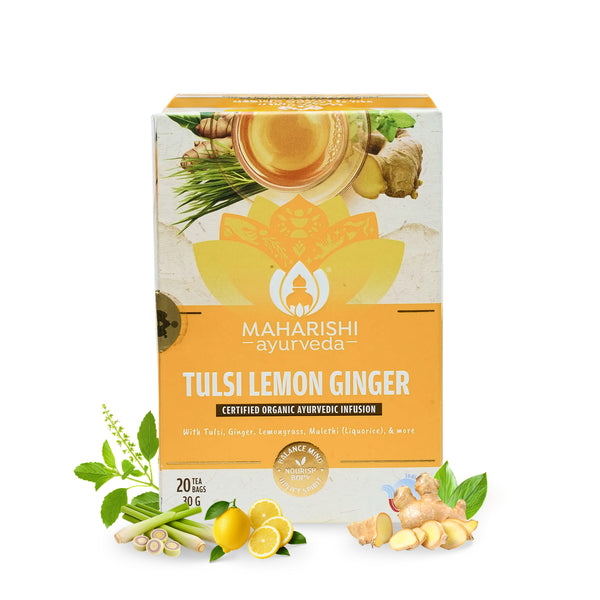 Tulsi Lemon Ginger Tea – Maharishi Ayurveda