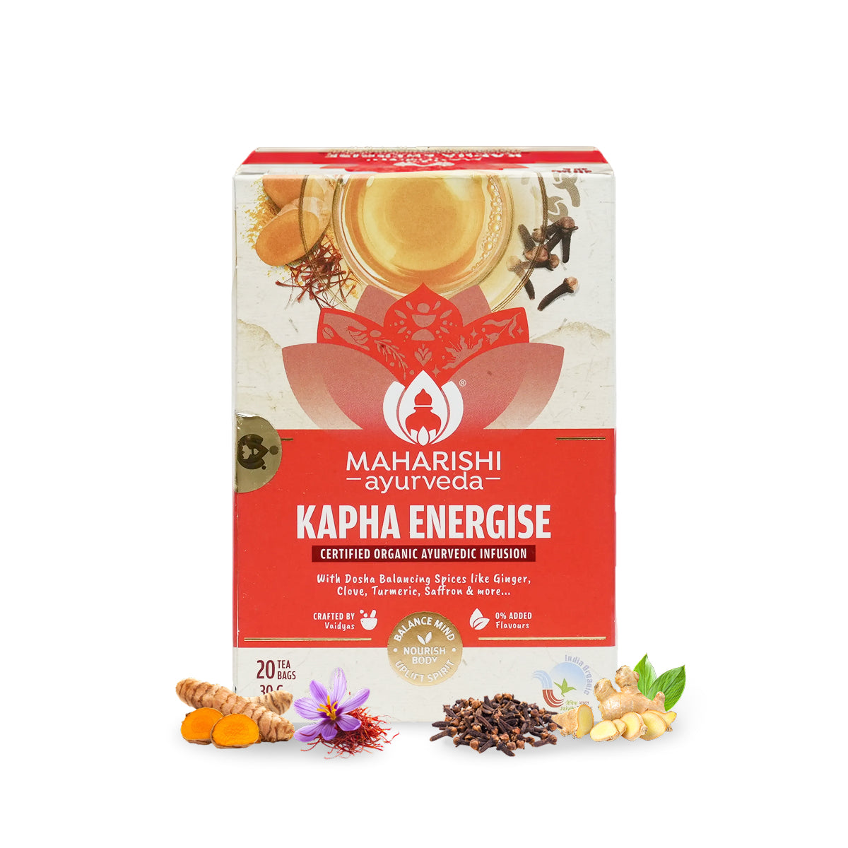 Kapha Energise Tea | Maharishi Ayurveda Kapha Balancing Blend