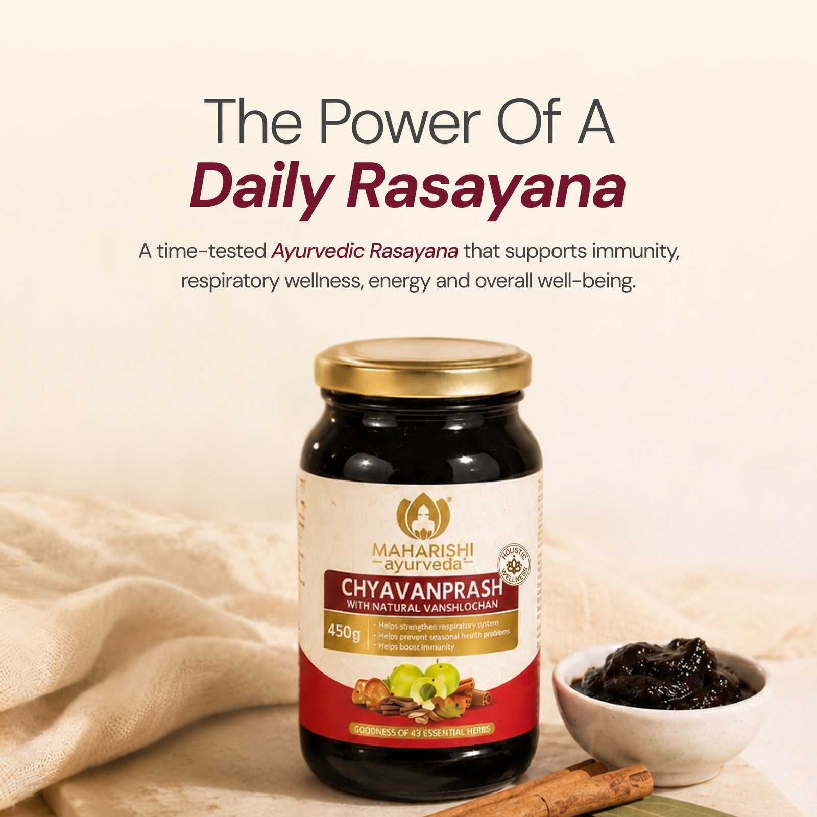 Chyavanprash –  With Authentic Vanshlochan For Immunity