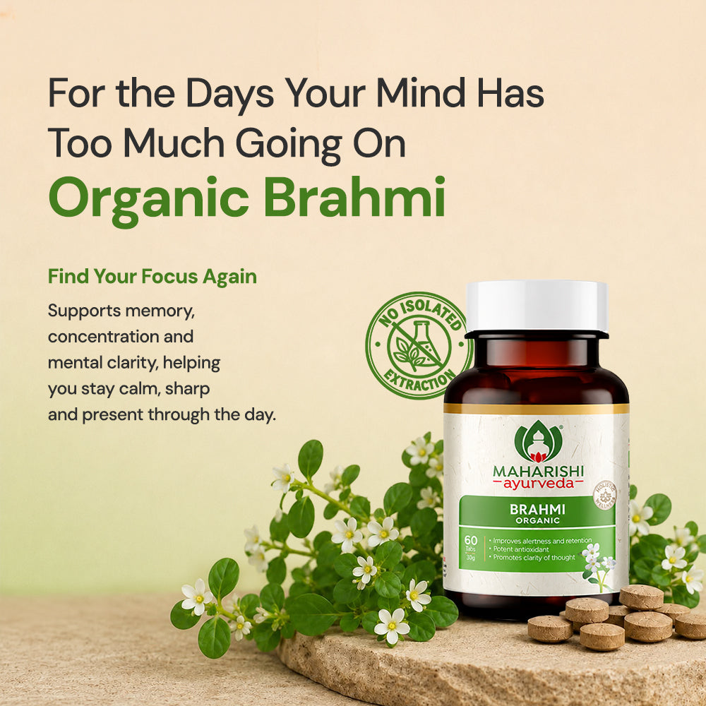 Brahmi  Tablets- For memory and Stress Relief
