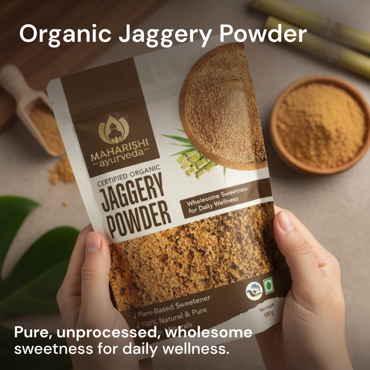 Organic Jaggery Powder | Helps aids in digestion and gut health