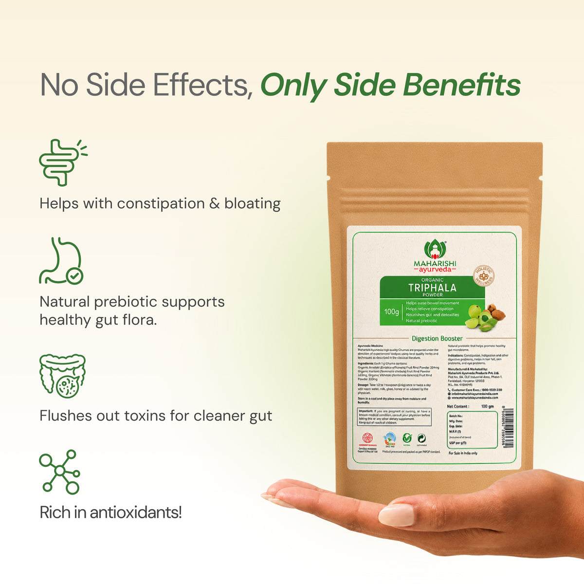 Organic Triphala Churna | Digestive Health & Natural Detox