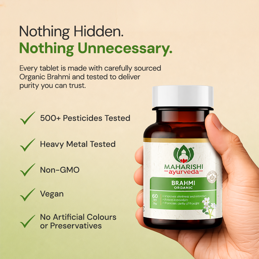 Brahmi  Tablets- For memory and Stress Relief