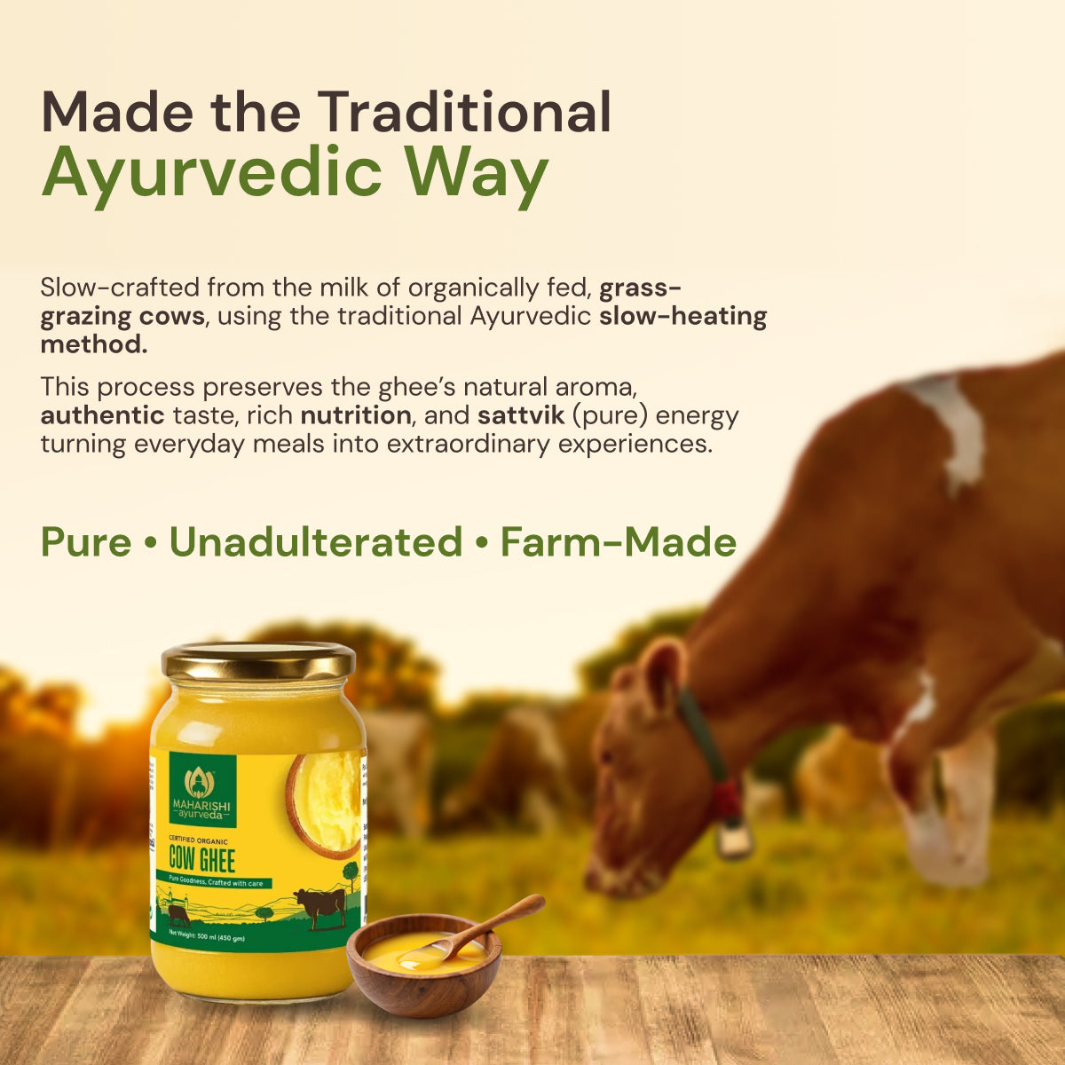 Organic Cow Ghee
