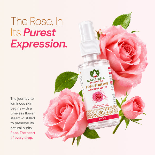 Pure Rose Water | Helps Preserve Your Natural Glow