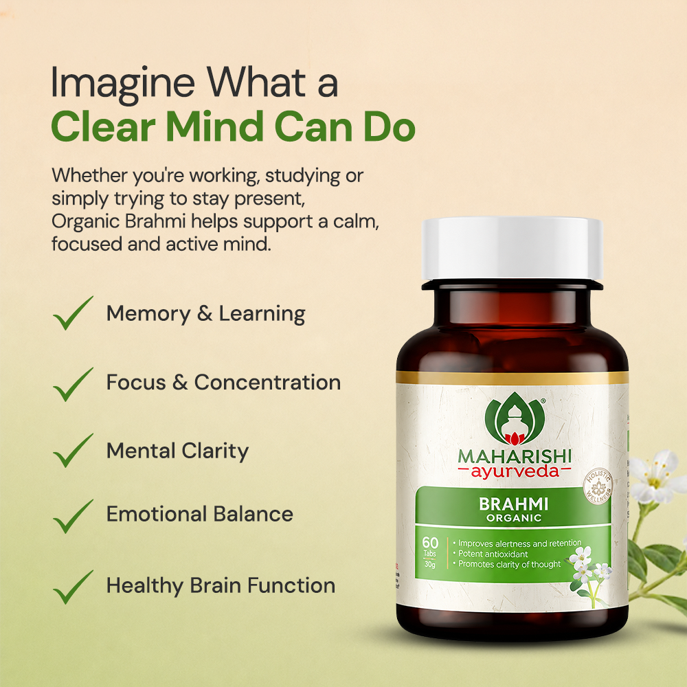 Brahmi  Tablets- For memory and Stress Relief
