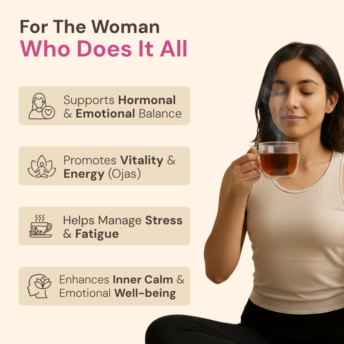 Active Woman Tea: Well Women Holistic Support Blend