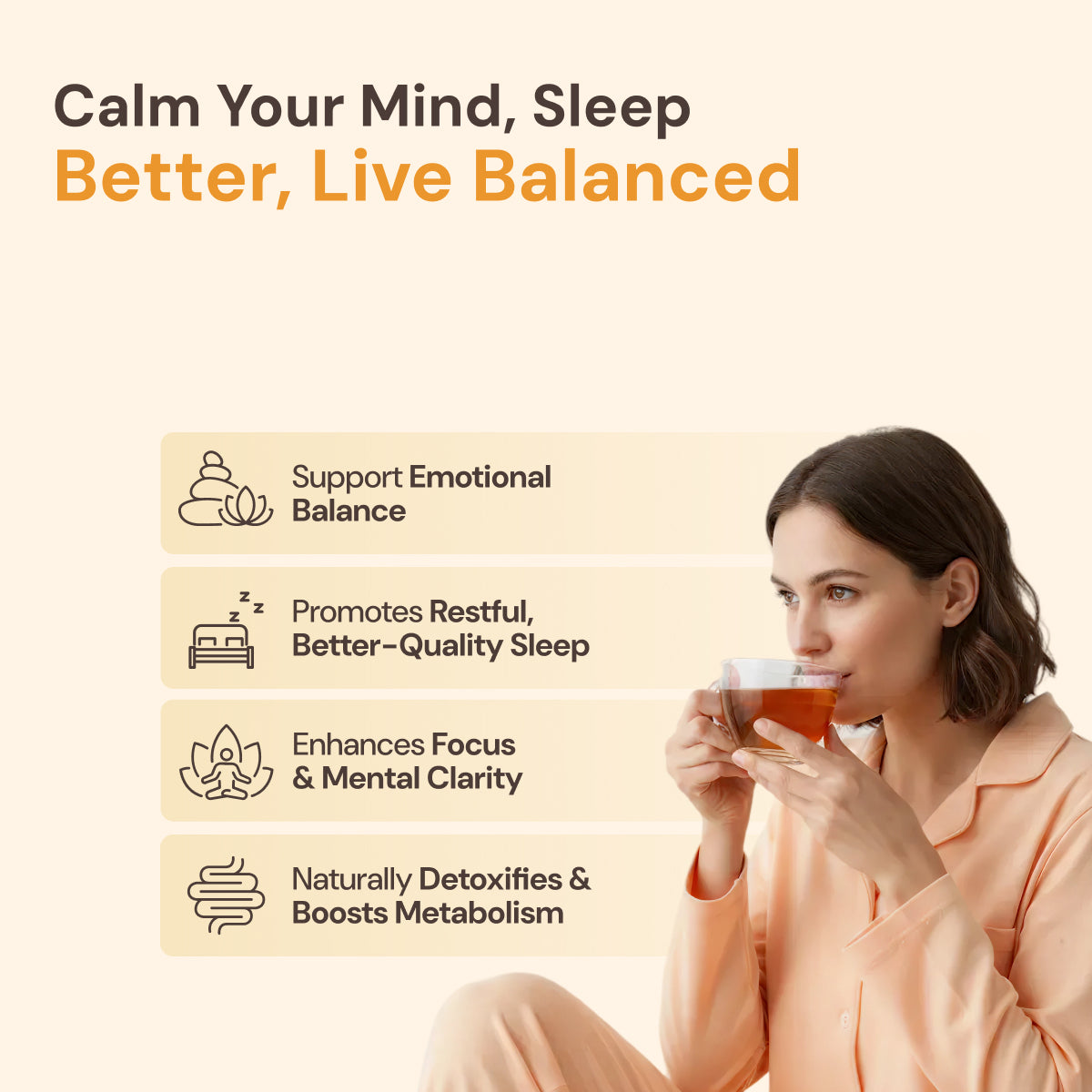 Honey Chamomile Tea | Restorative Sleep & Relaxation Blend