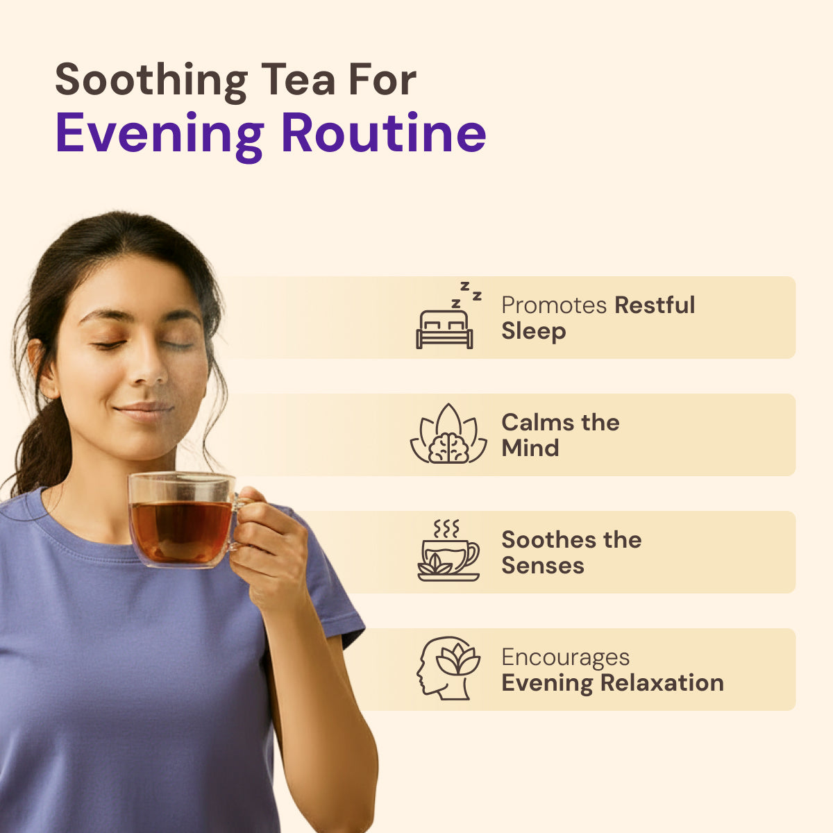 Blissful Rest: Ayurvedic Sleep Tablets Alternative | Herbal Tea