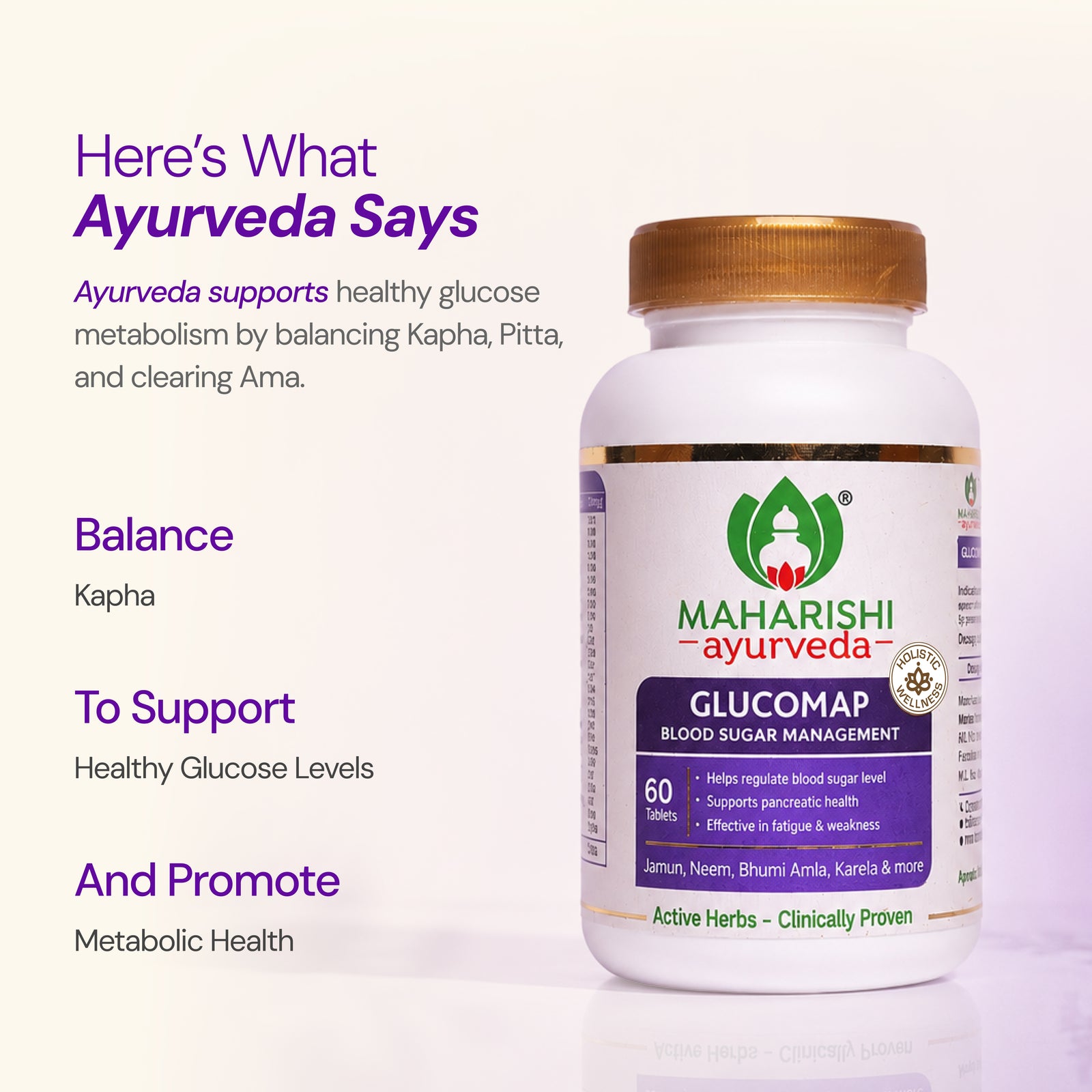 Glucomap Tablets for Diabetes | Ayurvedic Sugar Control