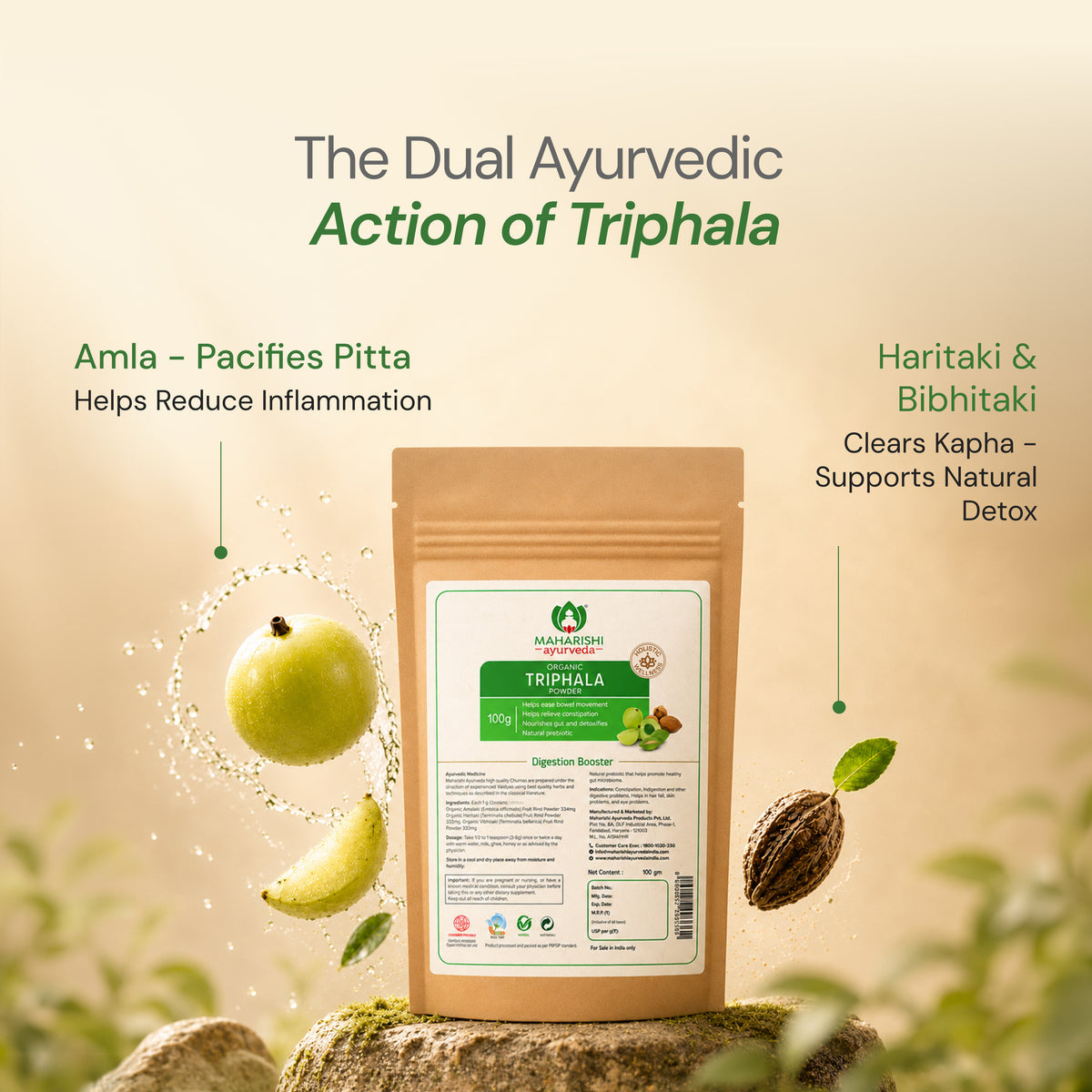 Organic Triphala Churna | Digestive Health & Natural Detox