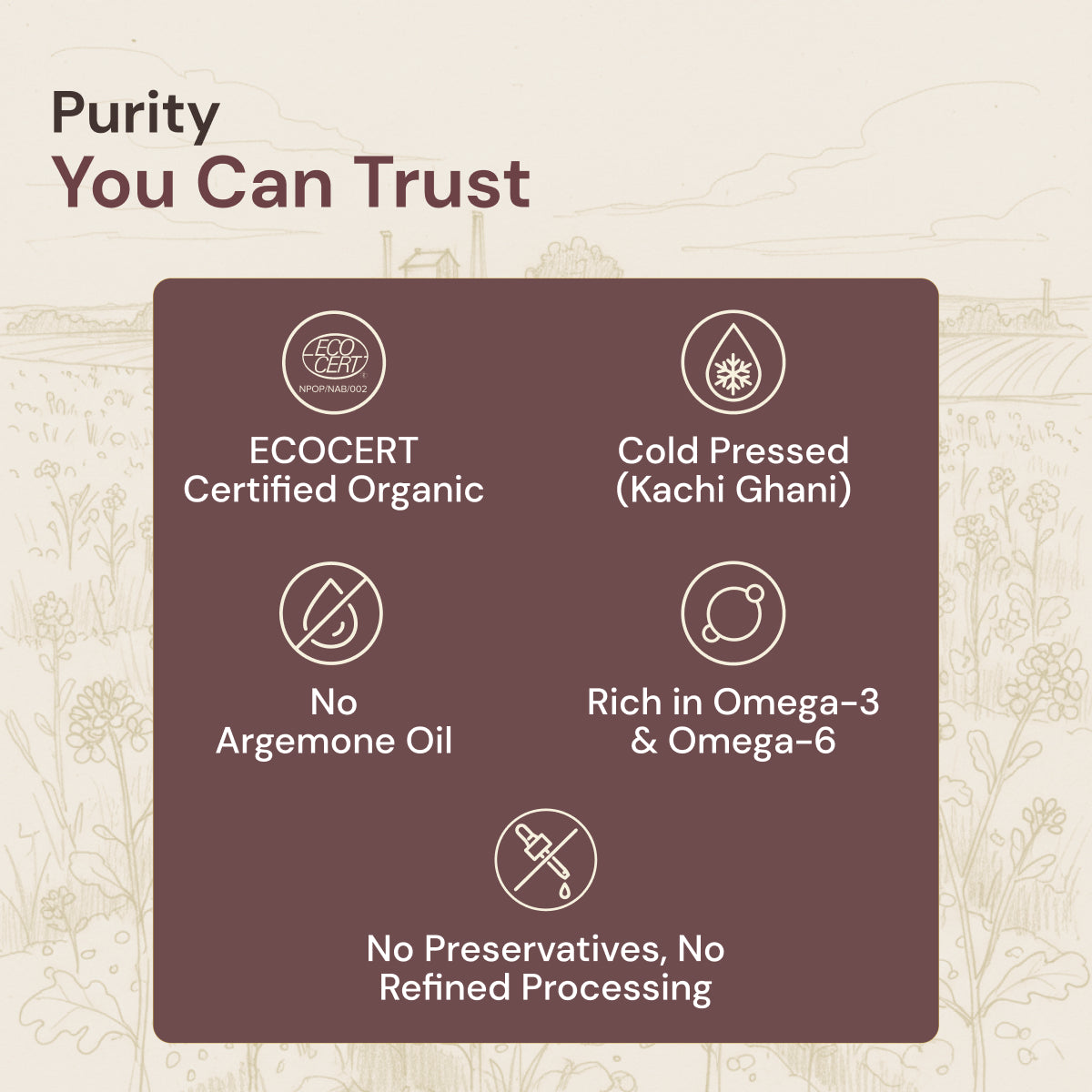 Pure Cold Pressed Mustard Oil | Heart & Skin Health