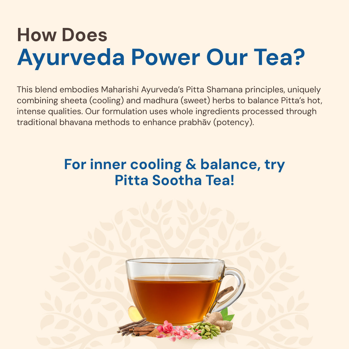 Pitta Soothe Tea | Maharishi Ayurveda Pitta Balancing Blend