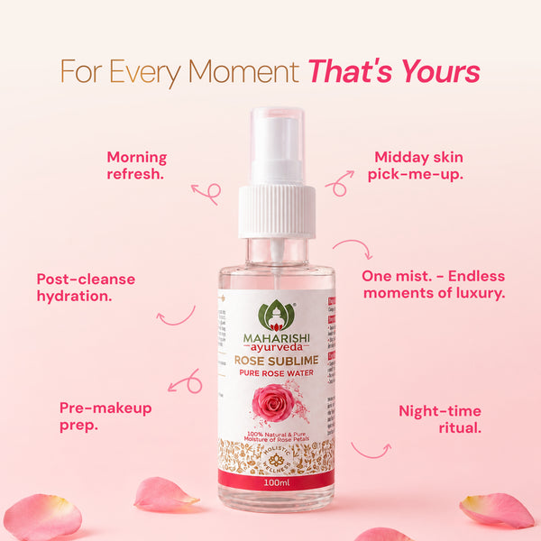 Pure Rose Water | Helps Preserve Your Natural Glow