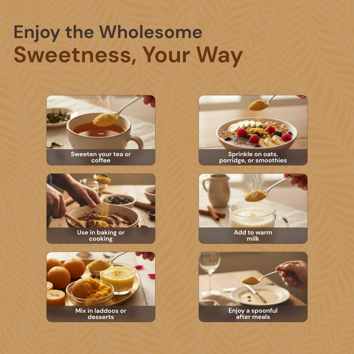 Organic Jaggery Powder | Helps aids in digestion and gut health