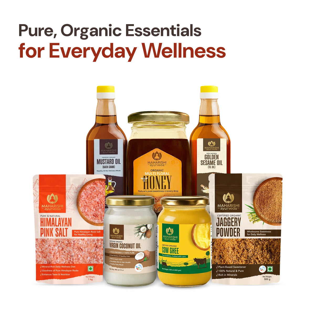 Maharishi Pure Himalayan Salt | Supports Digestion Naturally