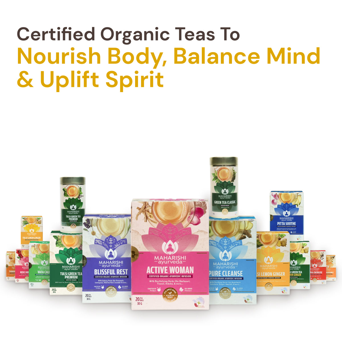 Tulsi Lemon Ginger Tea | Supports Immunity & Digestion