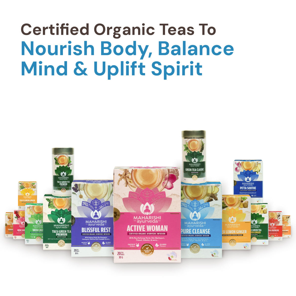 Pure Cleanse: Ayurvedic Detox Tea | Natural Purifying Herbal Blend