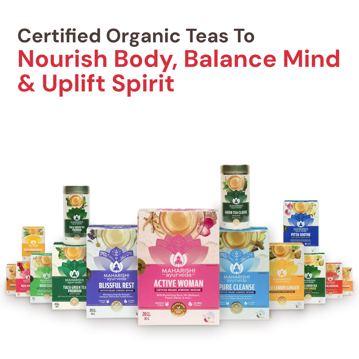 Kapha Energise Tea | Maharishi Ayurveda Kapha Balancing Blend