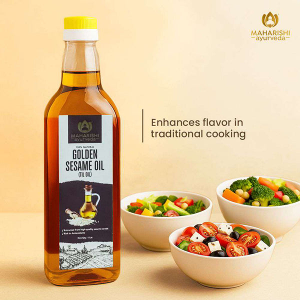 Pure Cold Pressed Sesame Oil Benefits | Skin & Wellness