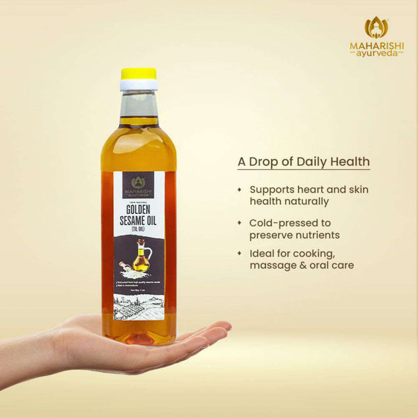 Pure Cold Pressed Sesame Oil Benefits | Skin & Wellness