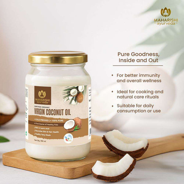 Virgin Coconut Oil Benefits for Skin and Hair | Cold Pressed Oil