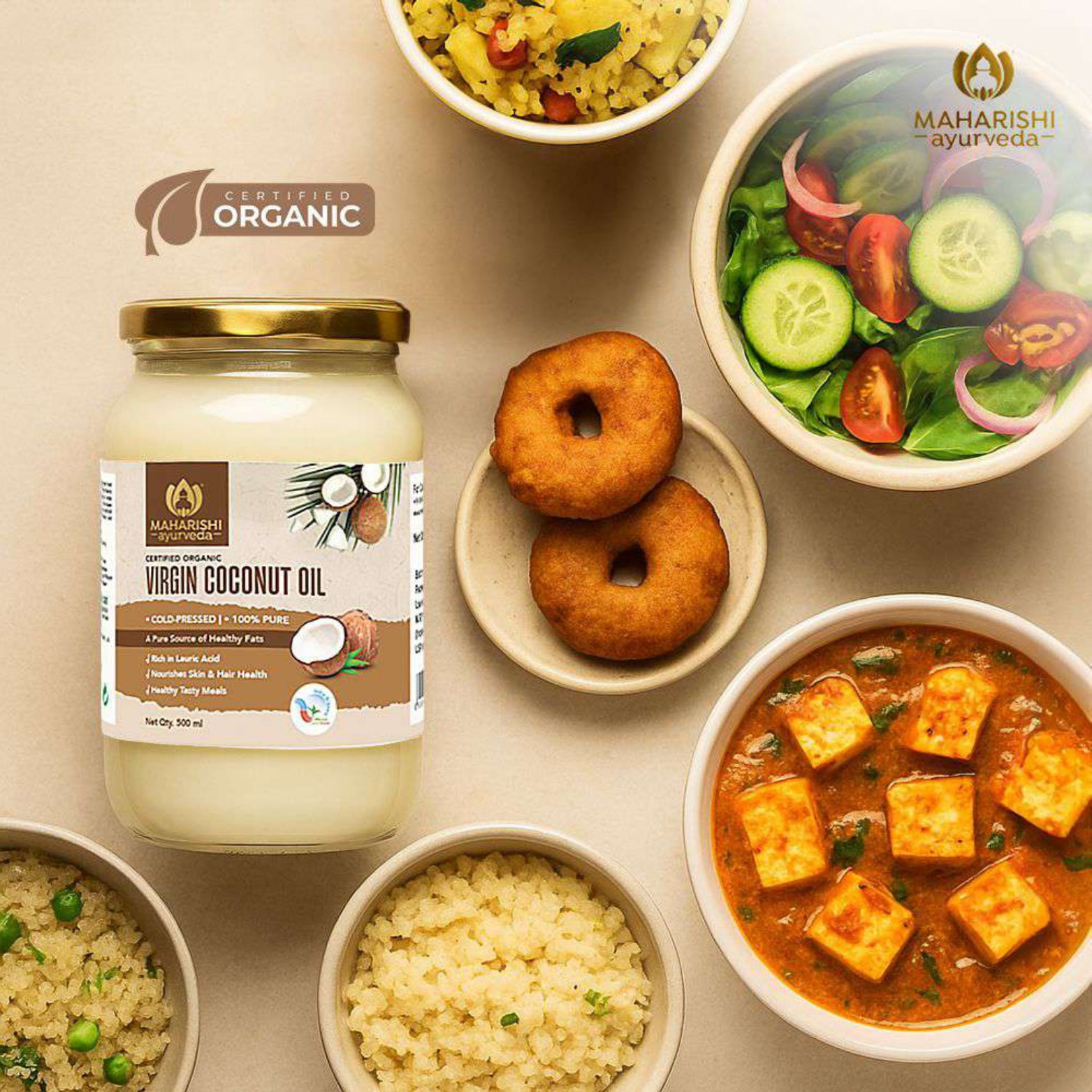 Virgin Coconut Oil Benefits for Skin and Hair | Cold Pressed Oil
