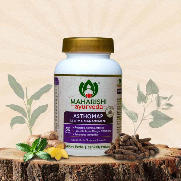 Asthomap - For Asthma & Respiratory Relief | 60 tablets Pack