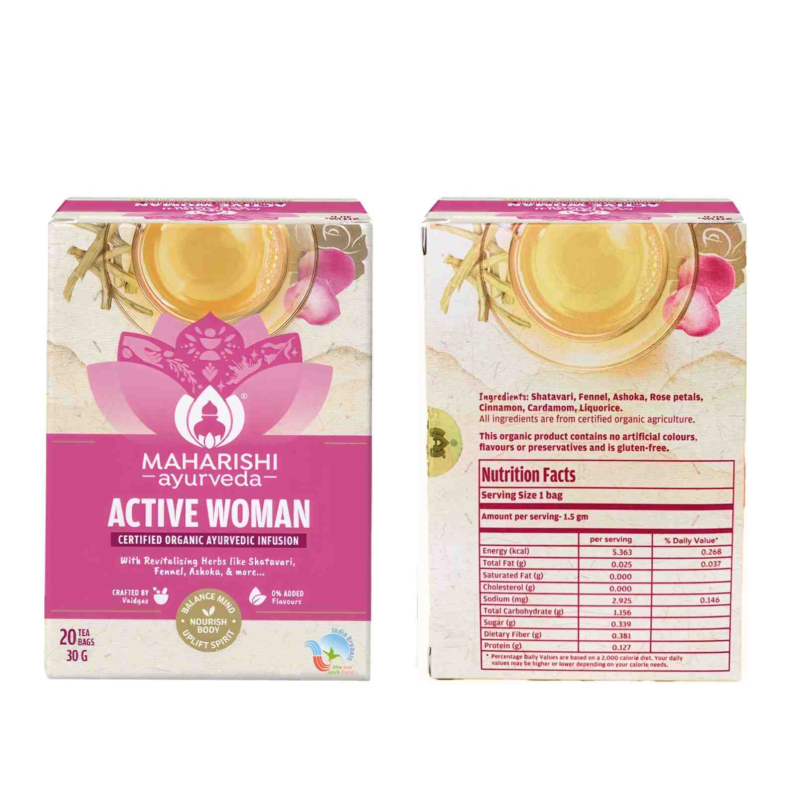 Active Woman Tea: Well Women Holistic Support Blend