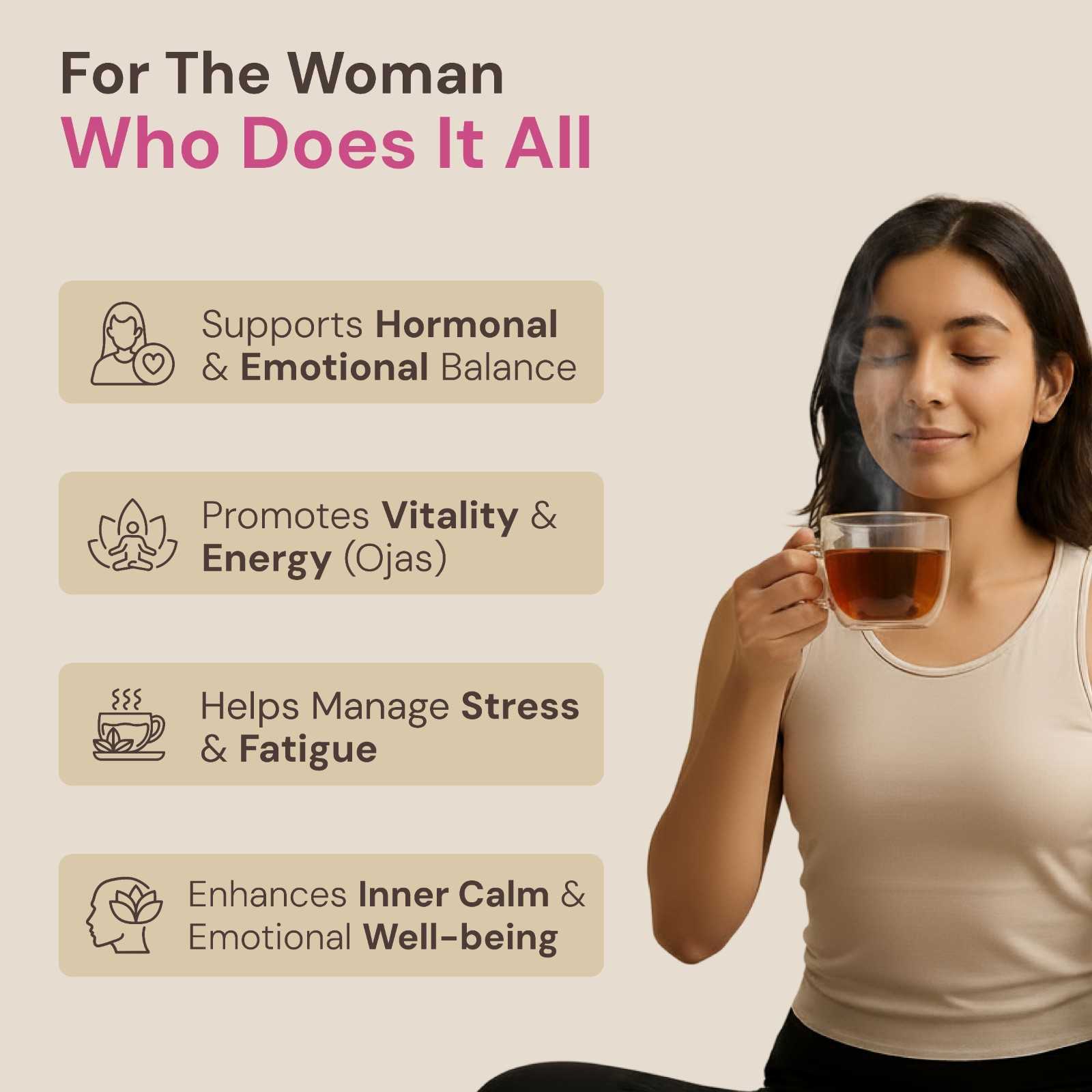 Active Woman Tea: Well Women Holistic Support Blend