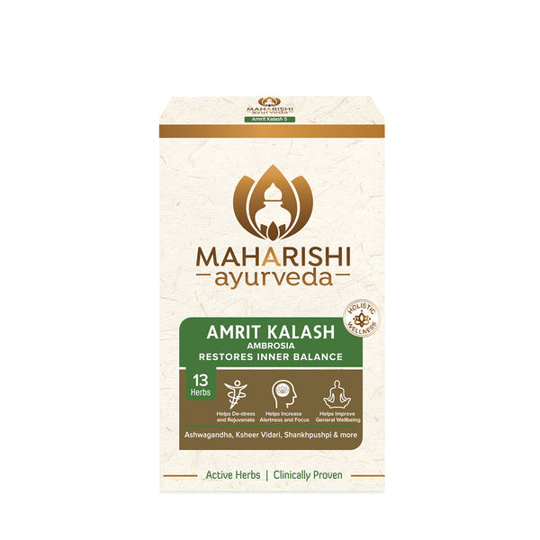 Amrit Kalash Ambrosia Tablets -  For Active Mind & Body