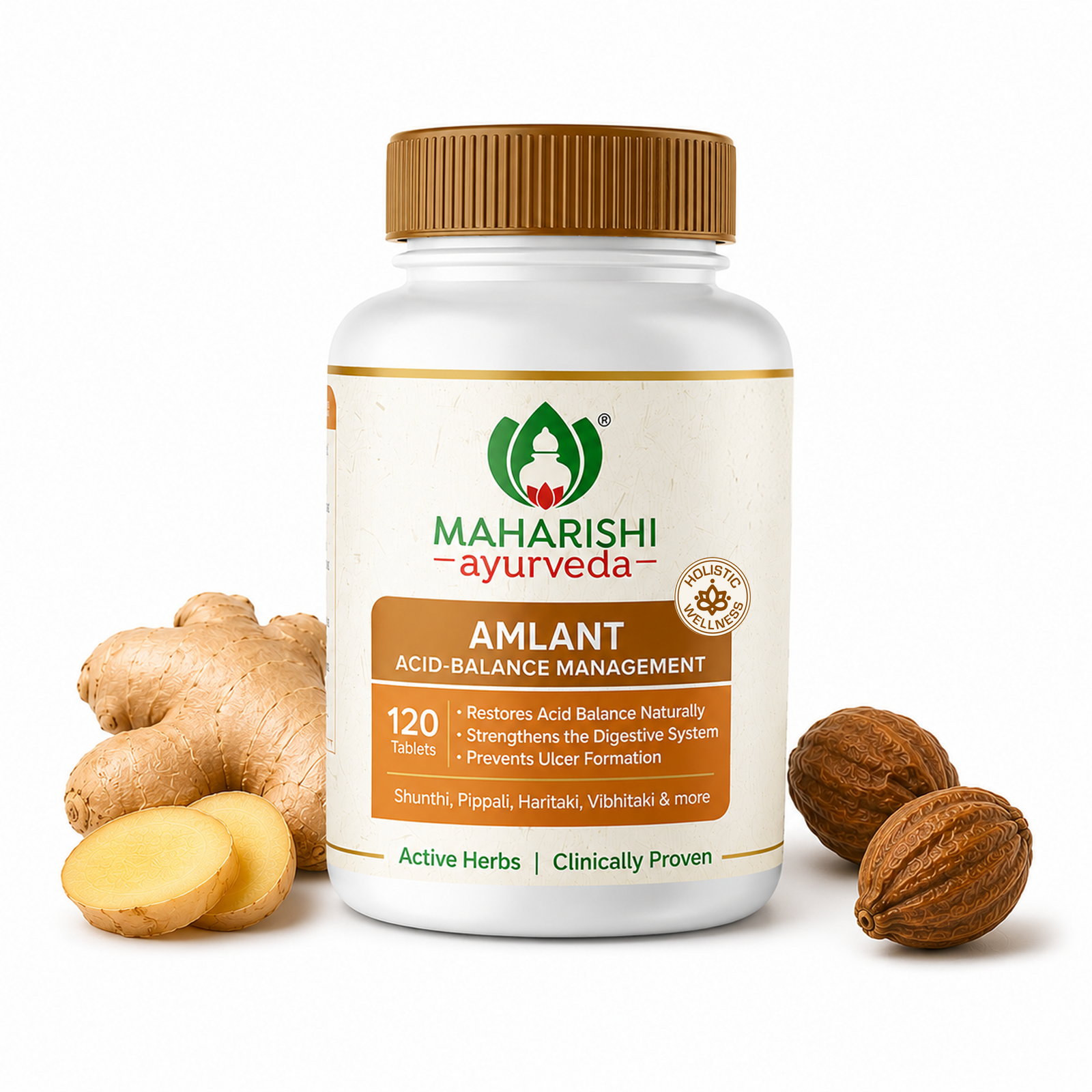 Maharishi Ayurveda Amlant Tablet-Ayurvedic Support for Gut Health & Acidity