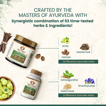 Amrit Kalash Ambrosia Tablets -  For Active Mind & Body