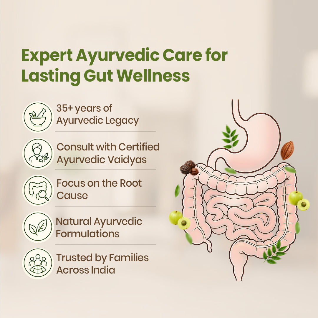 Consult an Ayurvedic Gut Specialist Online