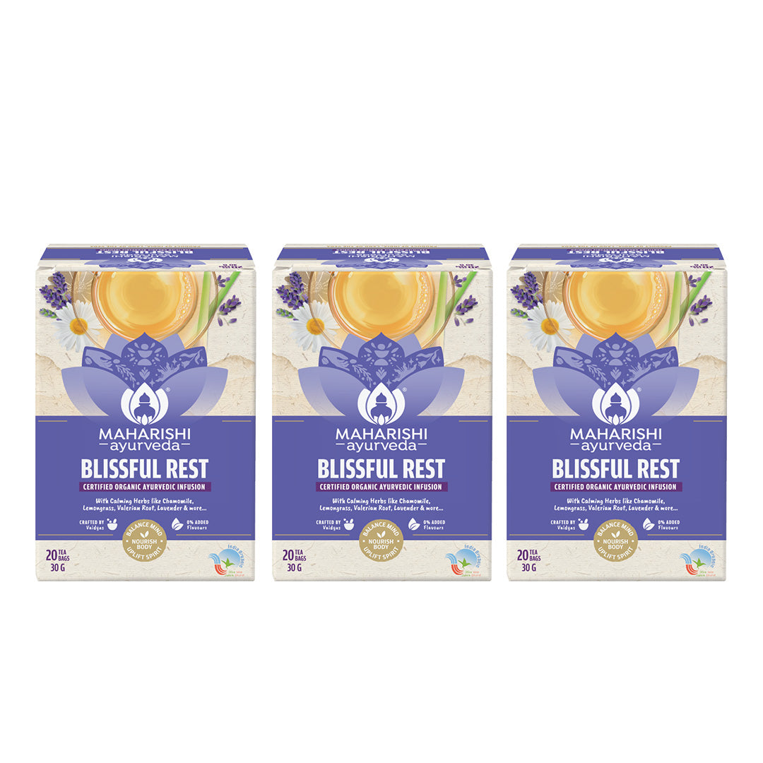 Blissful Rest: Ayurvedic Sleep Tablets Alternative | Herbal Tea