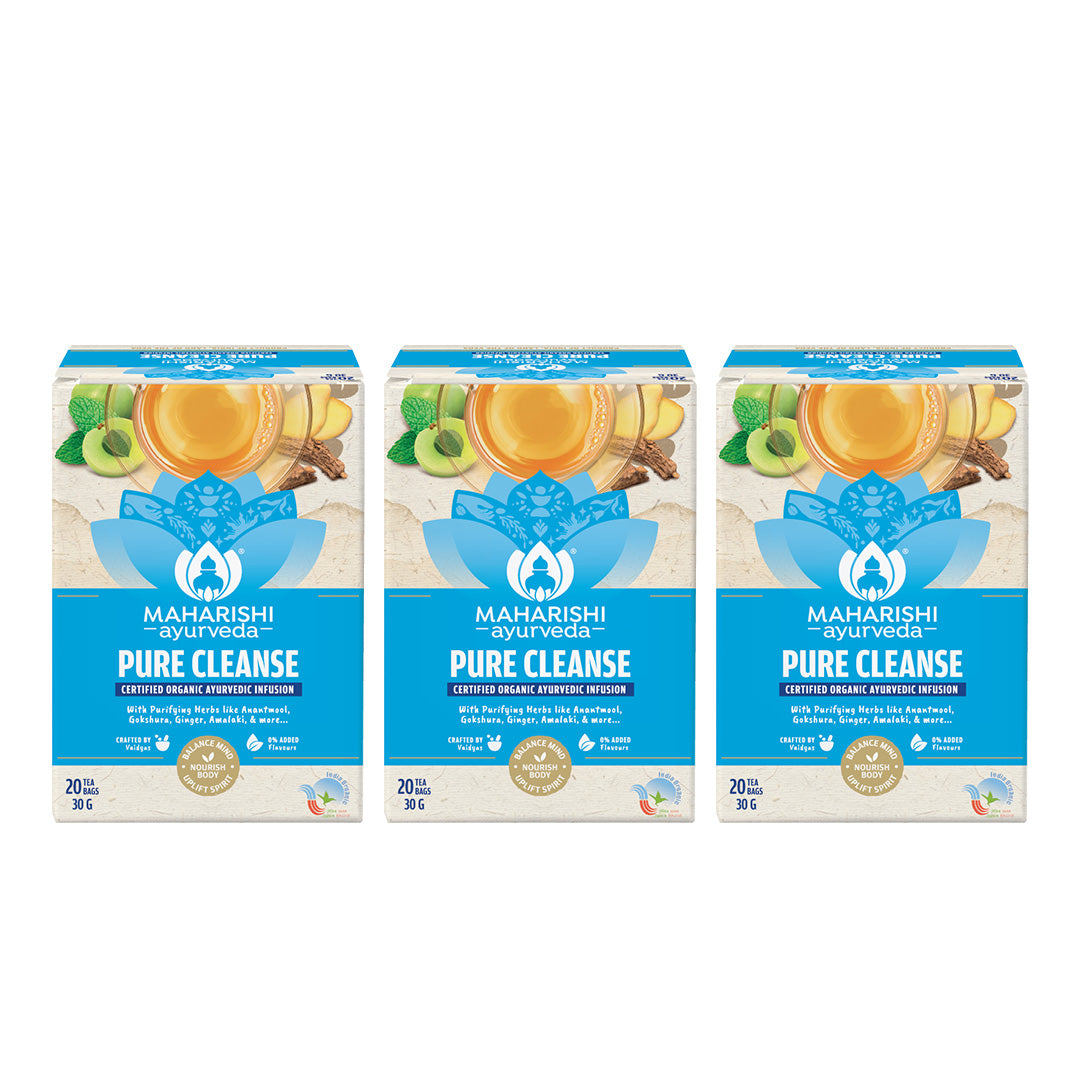 Pure Cleanse: Ayurvedic Detox Tea | Natural Purifying Herbal Blend