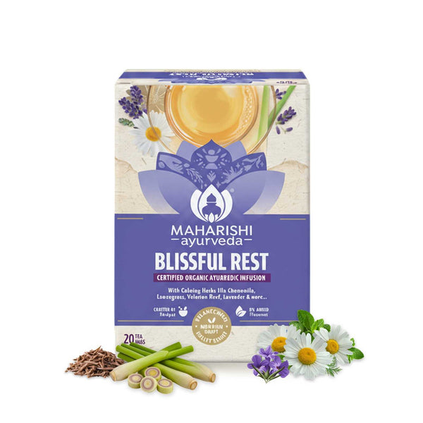 Blissful Rest: Ayurvedic Sleep Tablets Alternative | Herbal Tea