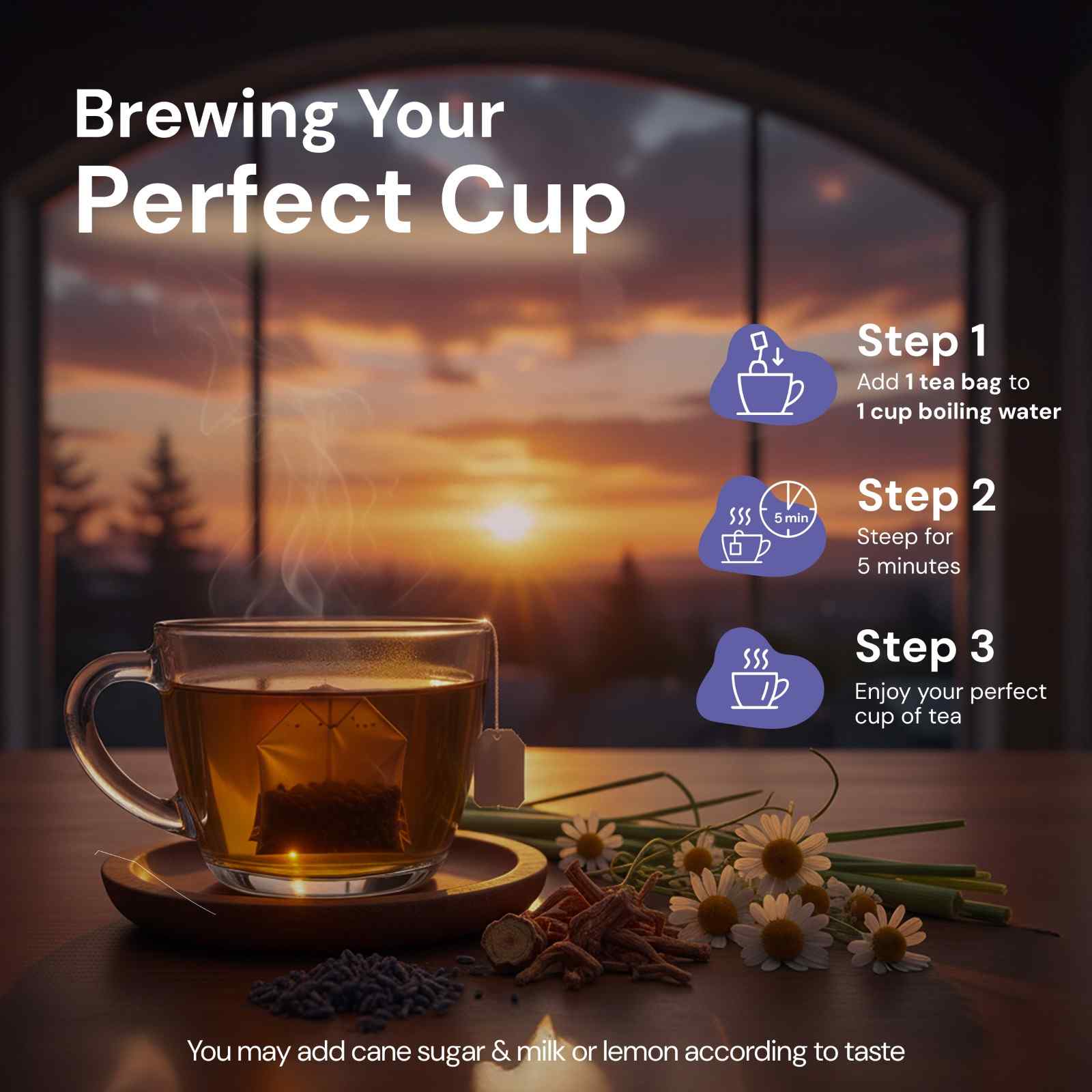 Blissful Rest: Ayurvedic Sleep Tablets Alternative | Herbal Tea