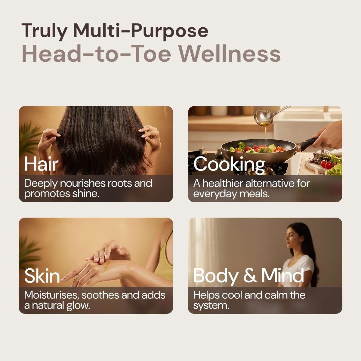 Virgin Coconut Oil Benefits for Skin and Hair | Cold Pressed Oil