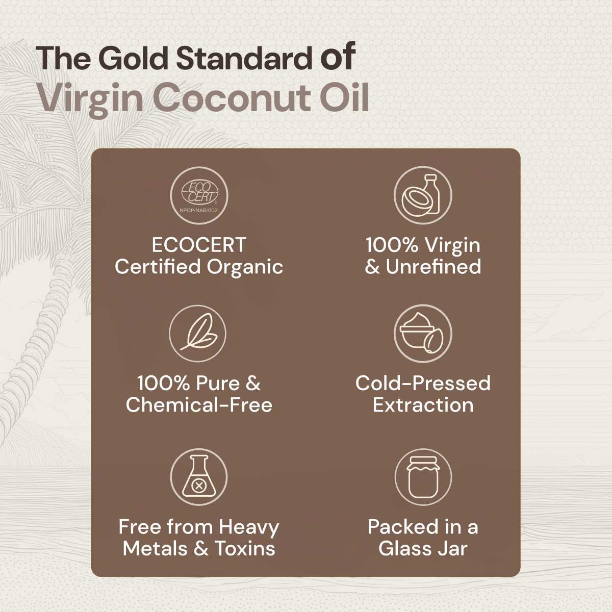 Virgin Coconut Oil Benefits for Skin and Hair | Cold Pressed Oil