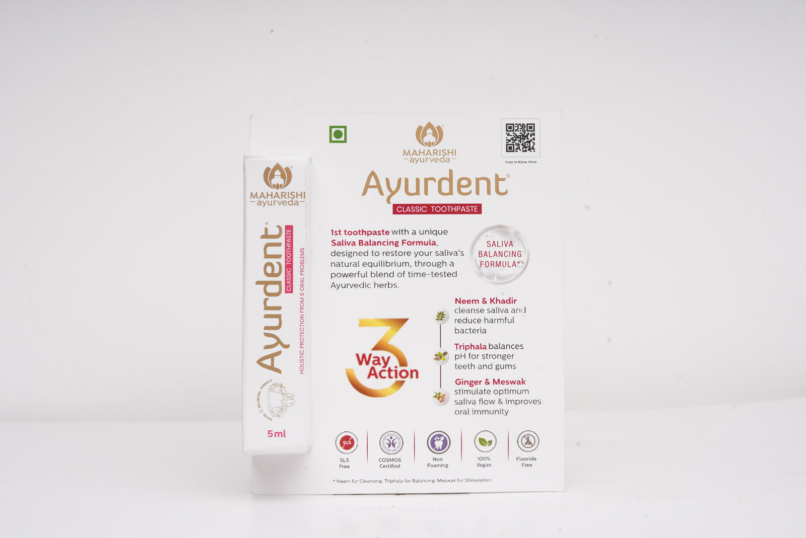 Ayurdent Classic Free Gift (5ml)