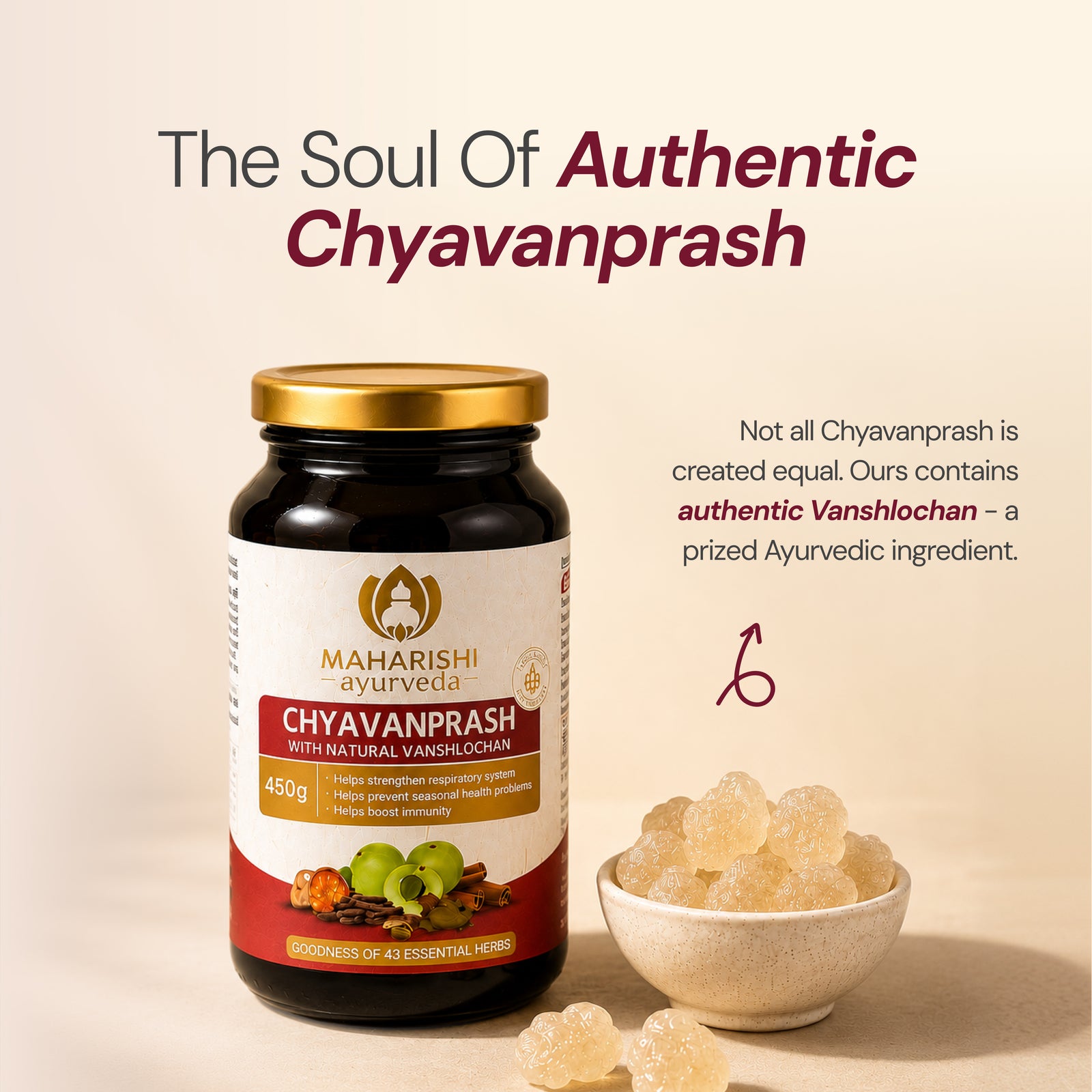 Chyavanprash –  With Authentic Vanshlochan For Immunity