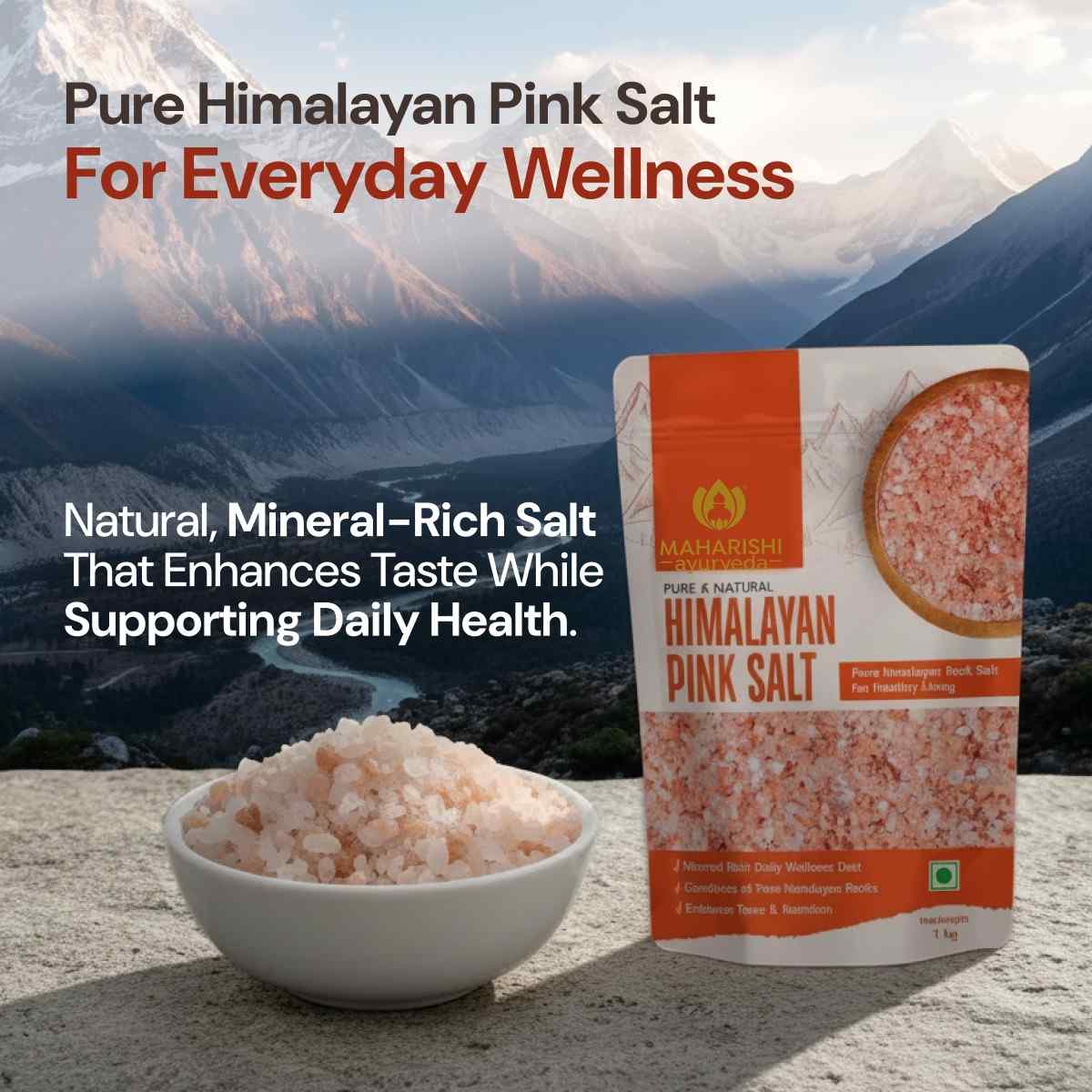 Pure Himalayan Pink Salt | Mineral-Rich Rock Salt Benefits